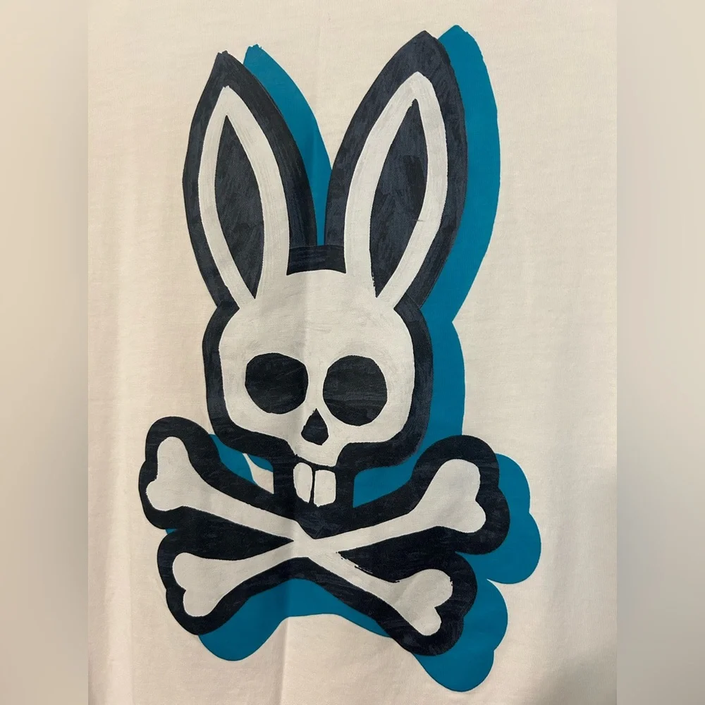 Men’s Psycho Bunny Graphic Tee—size “5” medium - Picture 6 of 7